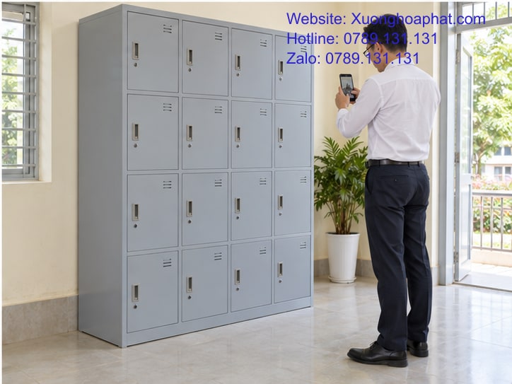 Tủ Sắt Học Sinh Chống Gỉ Bền Bao Lâu? Xét Điều Kiện Dùng 5 Ghi ảnh chân đế tủ sắt học sinh để theo dõi bề mặt