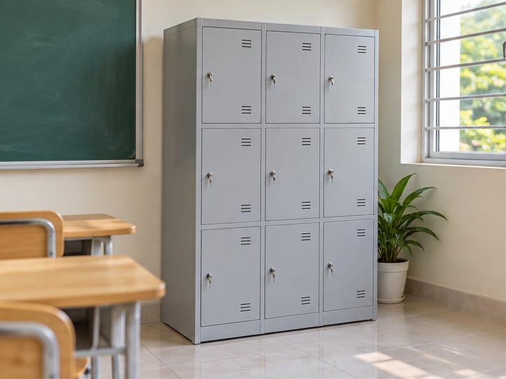 tủ sắt học sinh và tủ locker