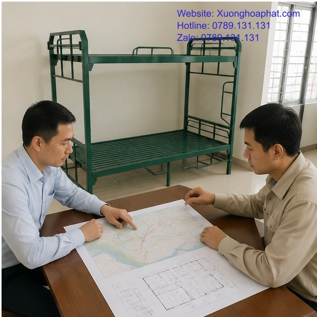 Lập kế hoạch vận chuyển giường sắt quân đội theo dự án